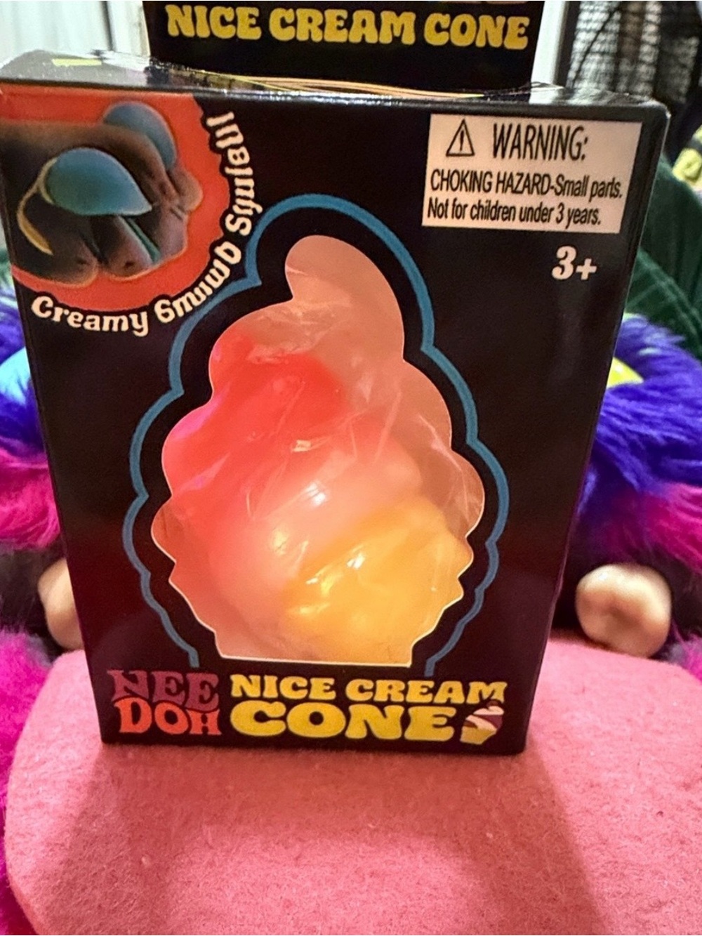 Nee Doh Nice Cream Cone Stress Toy - Multicolor Authenitc